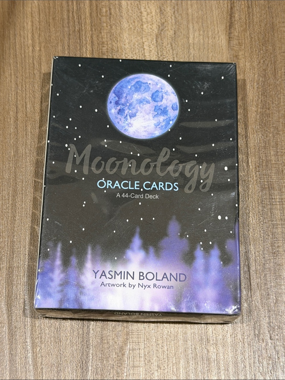 Moonology Oracle Cards by - Purple/Black Deck